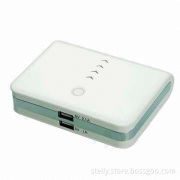 12,000mAh Dual USB Port Power Bank for Mobile Phone/Tablet PCs